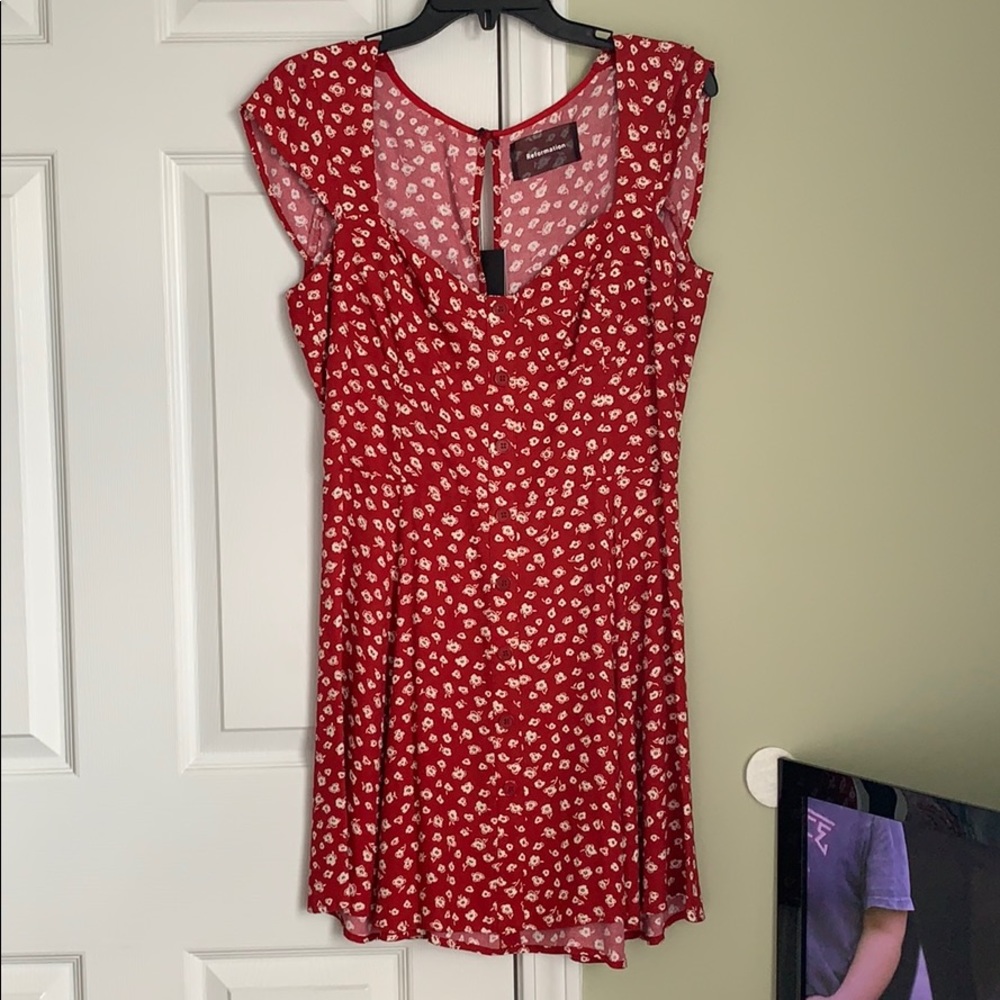 Reformation Cheri Floral Dress NWT - Picture 3 of 6